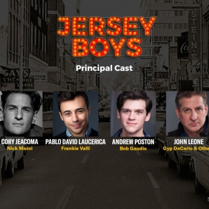 Ryan Vasquez, Pablo David Laucerica, and More Will Lead JERSEY BOYS at the Muny Photo